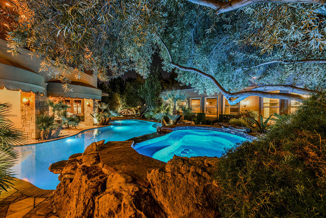 No. 2 — 8101 Obannon Drive, north of Sahara Avenue sold for $6 million. (Paragon Premier Prop ...