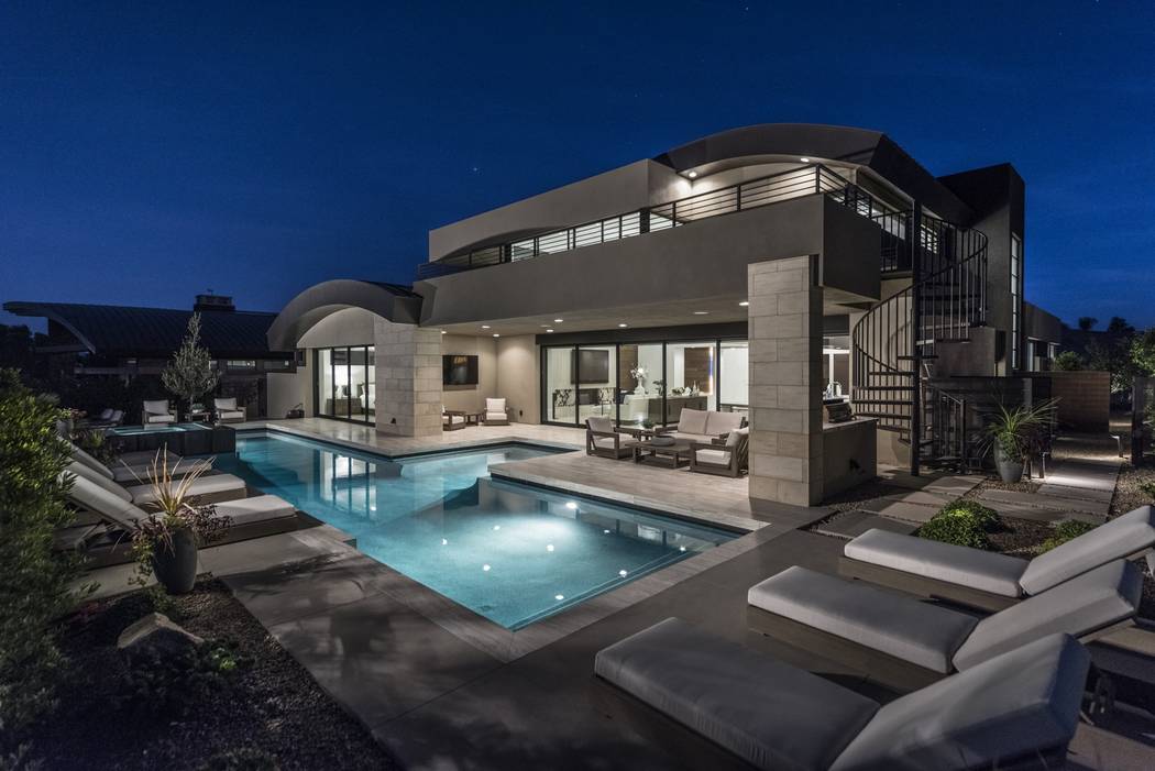 No 6 — 44 Sun Glow Way in The Ridges in Summerlin sold for $4.1 million. (Luxury Homes of Las ...