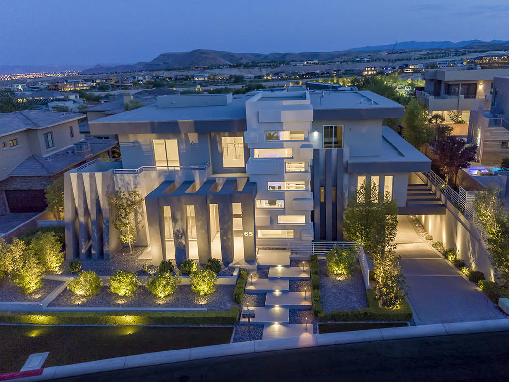 No 7 — 65 Meadowhawk Lane in The Ridges in Summerlin sold for $4 million. (Presenting Vegas)