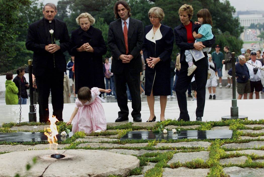 FILE - In this June 6, 2000 file photo, Robert F. Kennedy's granddaughter Saoirse Kennedy Hill ...