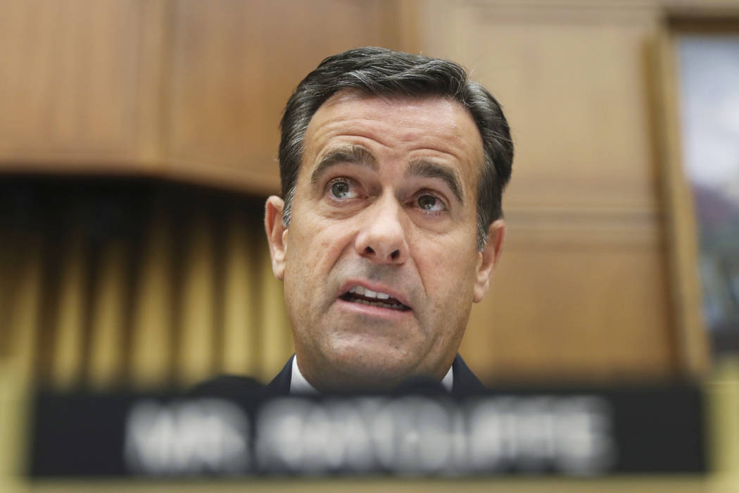 Rep. John Ratcliffe, R-Texas., questions former special counsel Robert Mueller as he testifies ...