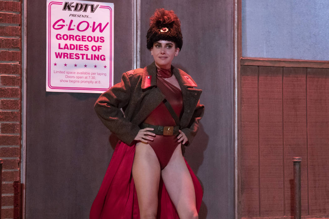 Alison Brie stars in "GLOW" (Erica Parise/Netflix)