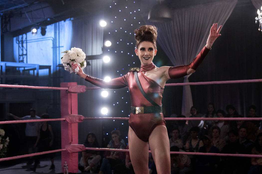 Alison Brie stars in "GLOW" (Erica Parise/Netflix)