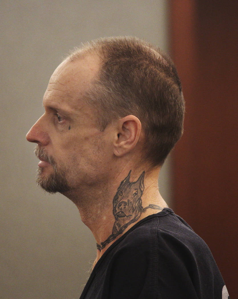 Gregory Wallen appears for a court hearing at the Regional Justice Center on Monday, Aug. 5, 20 ...