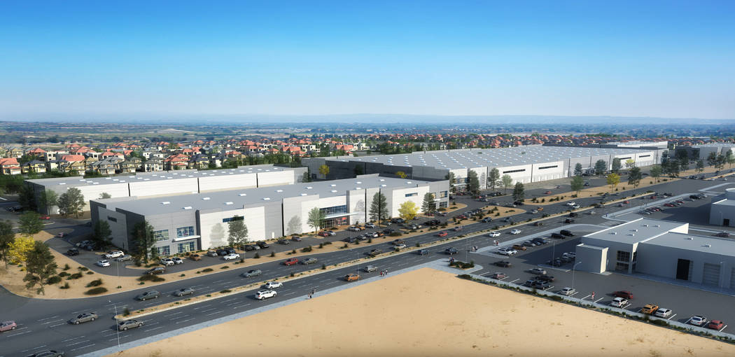 Developer Matter Real Estate Group said it broke ground on a 725,000-square-foot industrial pro ...