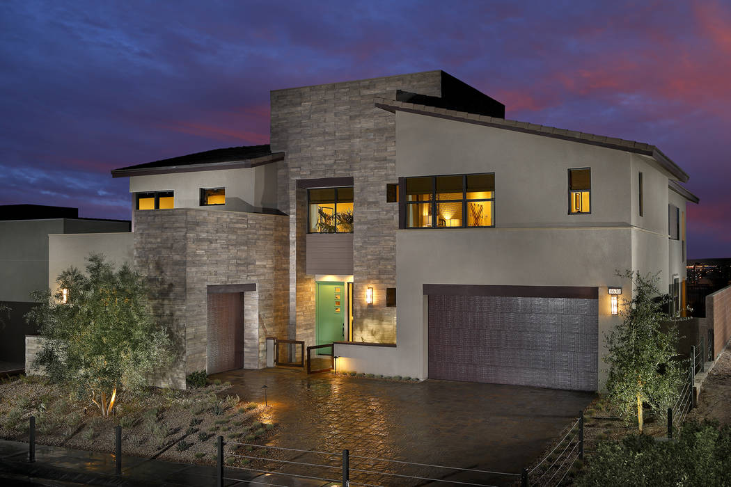 Nova Ridge in Summerlin by Pardee Homes sells homes that are priced at more than $1 million. (B ...