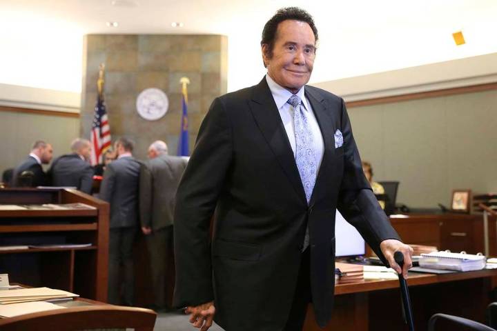 Wayne Newton at the Regional Justice Center in Las Vegas, Tuesday, June 18, 2019. (Erik Verduzc ...