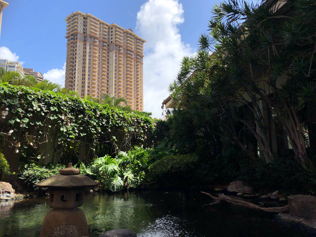 The Grand Waikikian at Hilton Hawaiian Village is shown in Honolulu on Wednesday, Aug. 7, 2019. ...