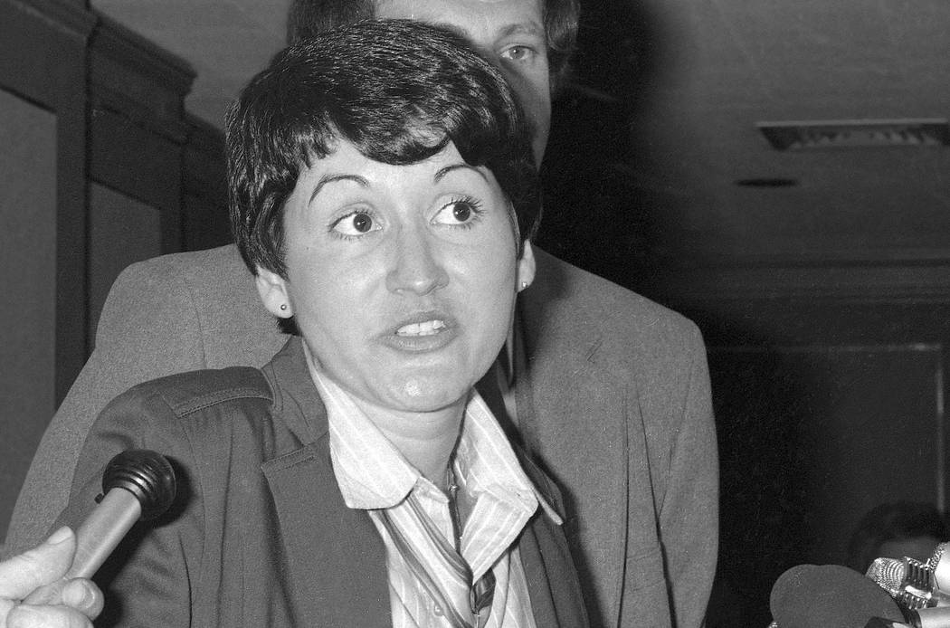 FILE - In this April 24, 1980 file photo, Rosie Ruiz, controversial first-place woman finisher ...