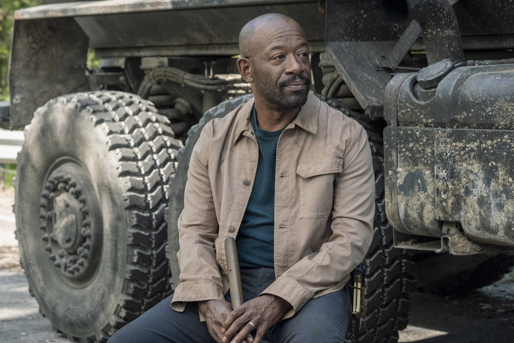 Lennie James as Morgan Jones - Fear the Walking Dead _ Season 5, Episode 9 - Photo Credit: Van ...