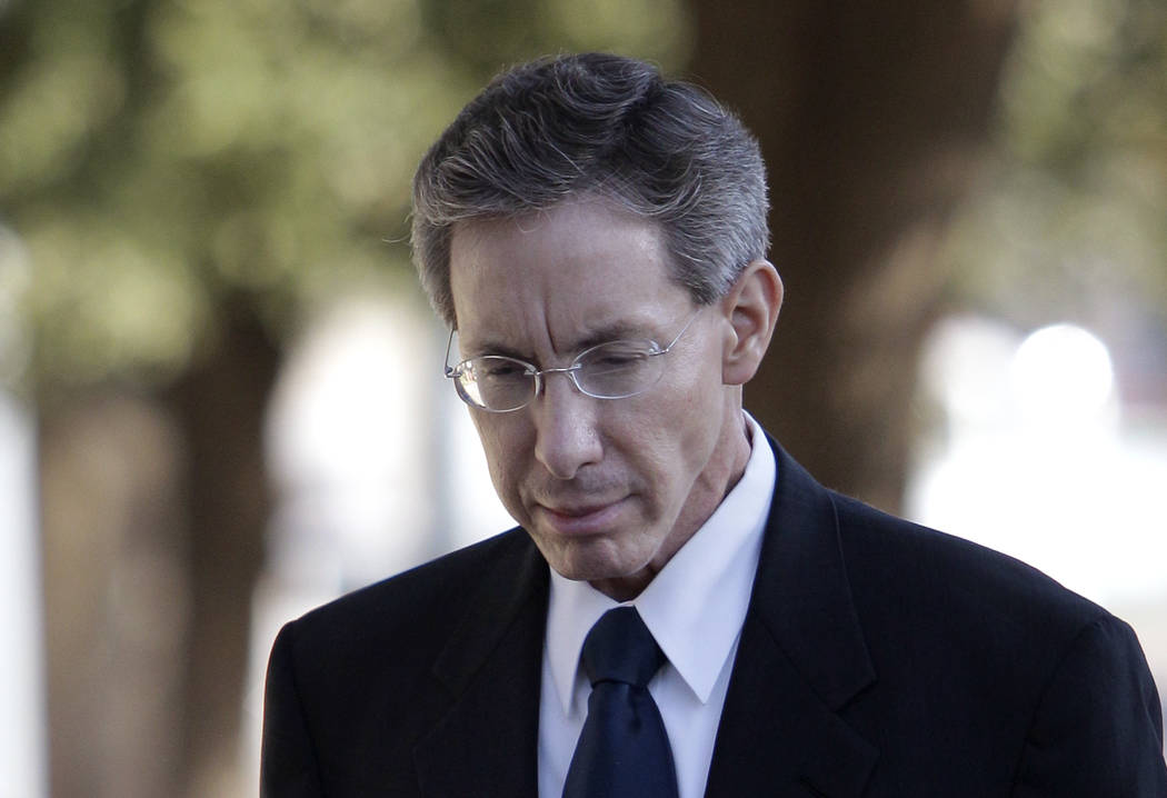 In this July 28, 2011 photo, Polygamist sect leader Warren Jeffs arrives at the Tom Green Count ...