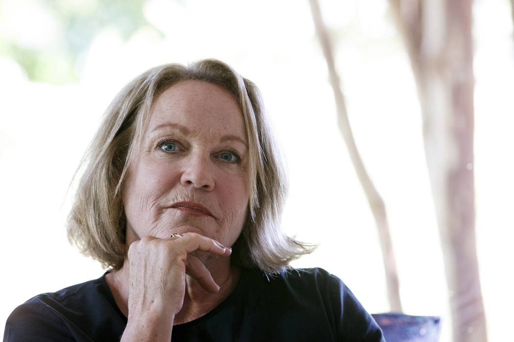 Retired opera singer Patricia Wulf poses for a portrait in her home in rural northern Virginia, ...