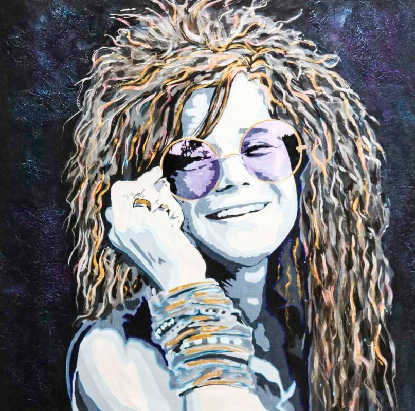 "Janis Joplin" by Rick Allen