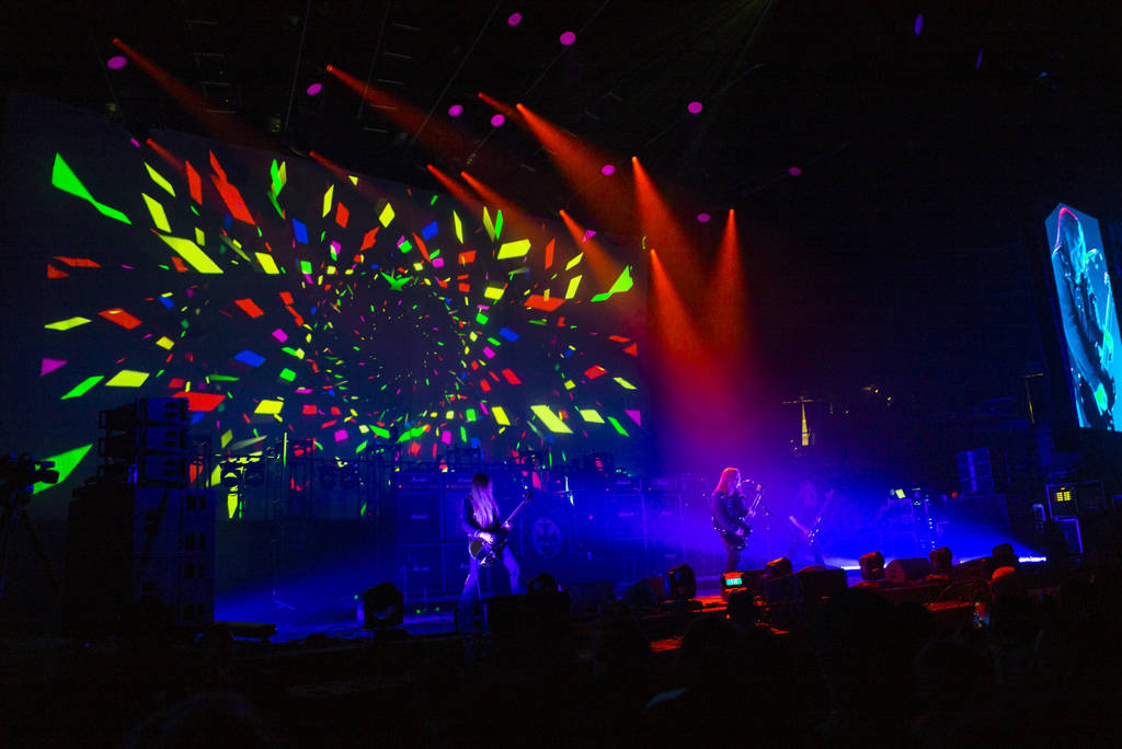 Electric Wizard performs at the Mandalay Bay Events Center during the Psycho Las Vegas music fe ...