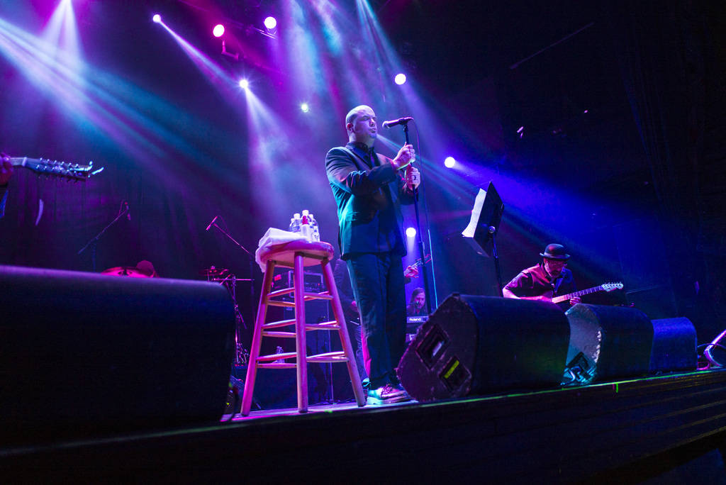 Philip Anselmo performs with his new band, En Minor, at House of Blues during the Psycho Las Ve ...