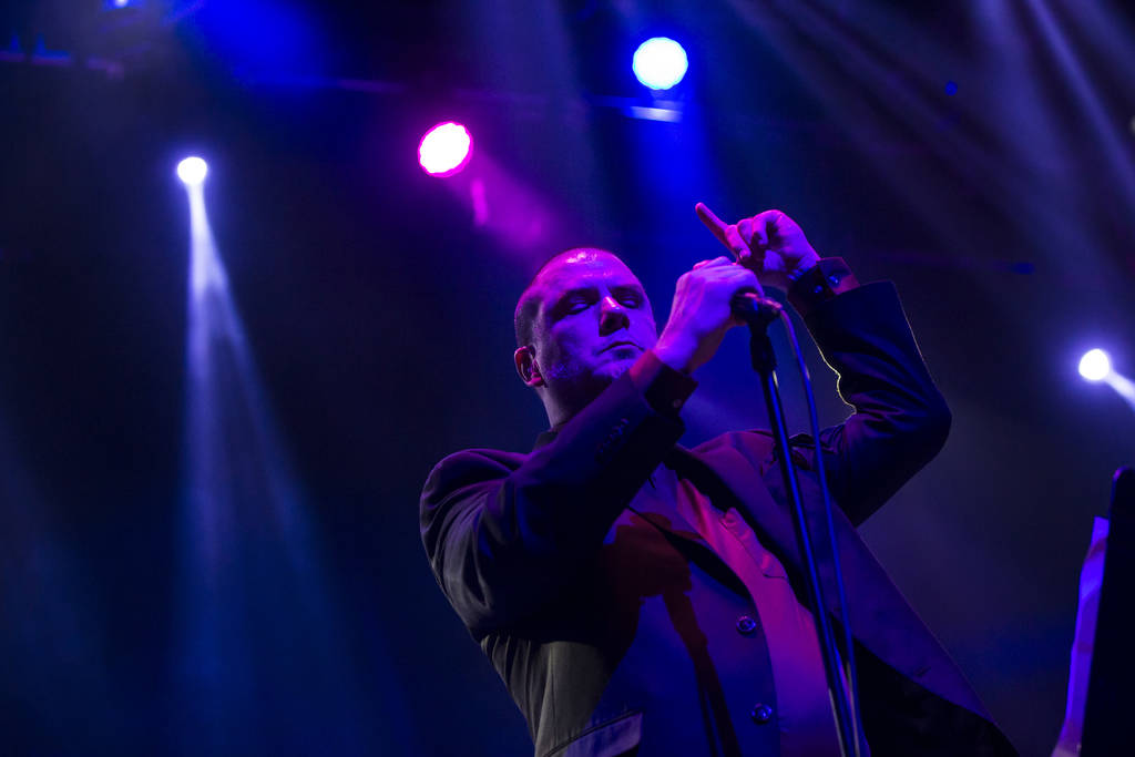 Philip Anselmo performs with his new band, En Minor, at House of Blues during the Psycho Las Ve ...