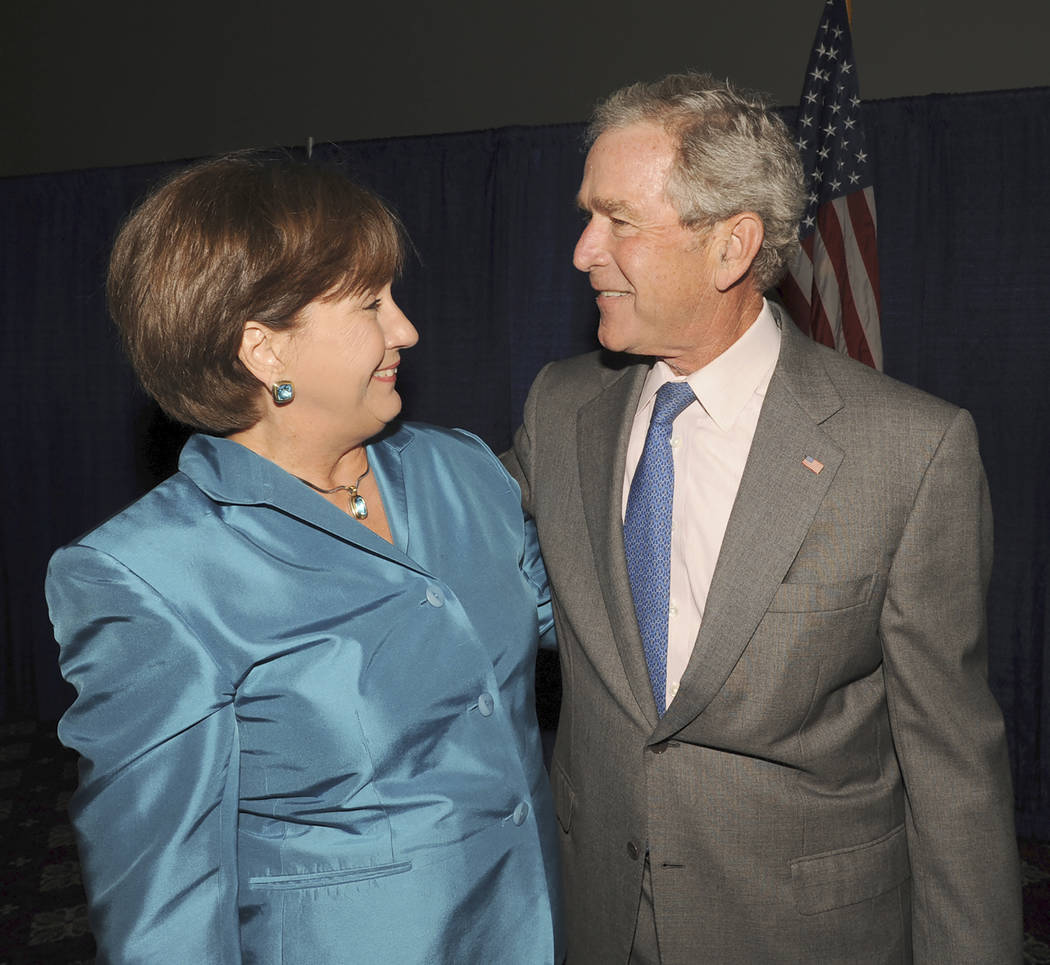 FILE - In a Tuesday, May 24, 2011 file photo, former Louisiana Gov. Kathleen Blanco greets form ...