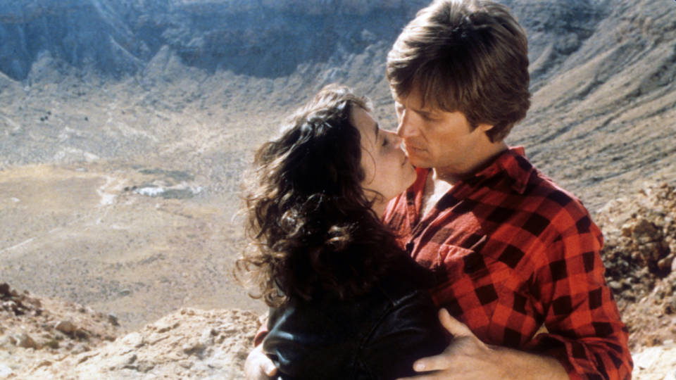 Karen Allen and Jeff Bridges in "Starman." (Columbia Pictures)