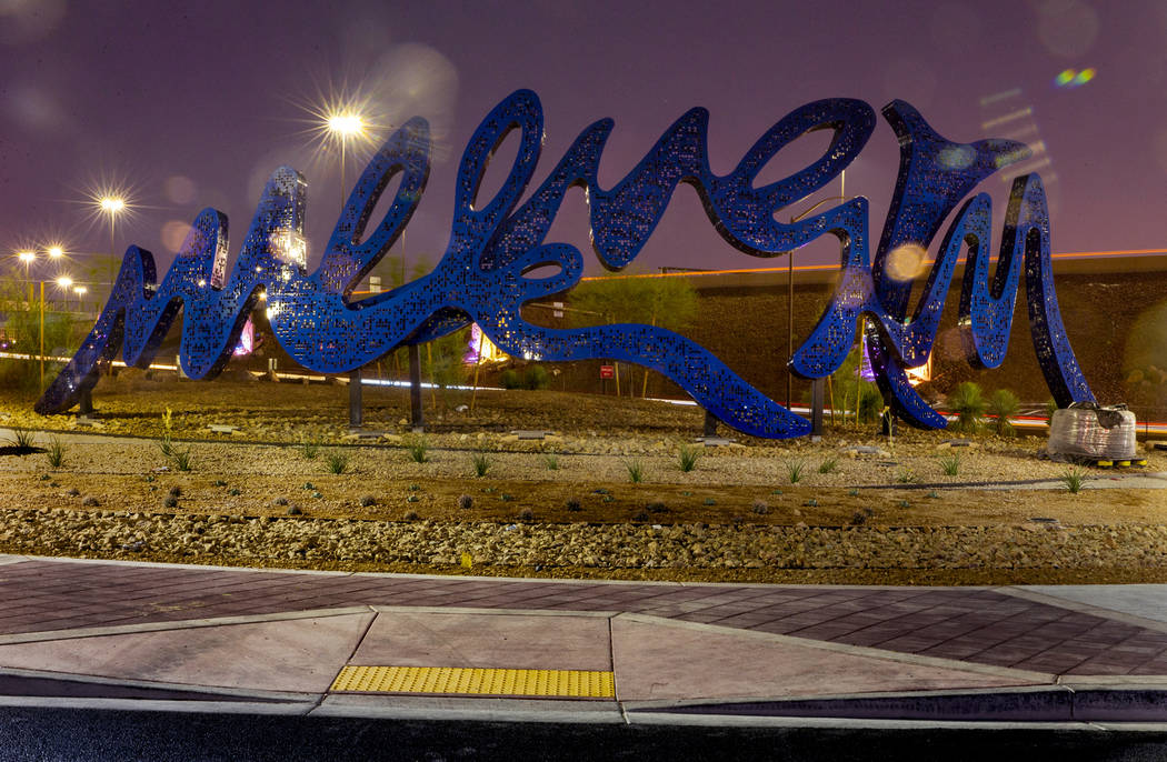 A new art installation called "Found Font" at the reconstructed Charleston Interchang ...