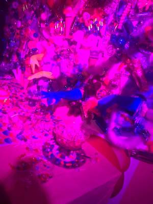 A scene from "Candy World" at Light Nightclub at Mandalay Bay on Saturday, Aug. 24, 2019. (John ...