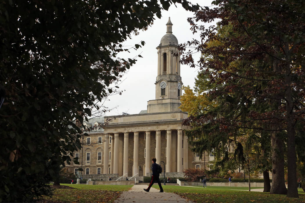 Old Main at Penn State University (AP Photo/Gene J. Puskar, File)