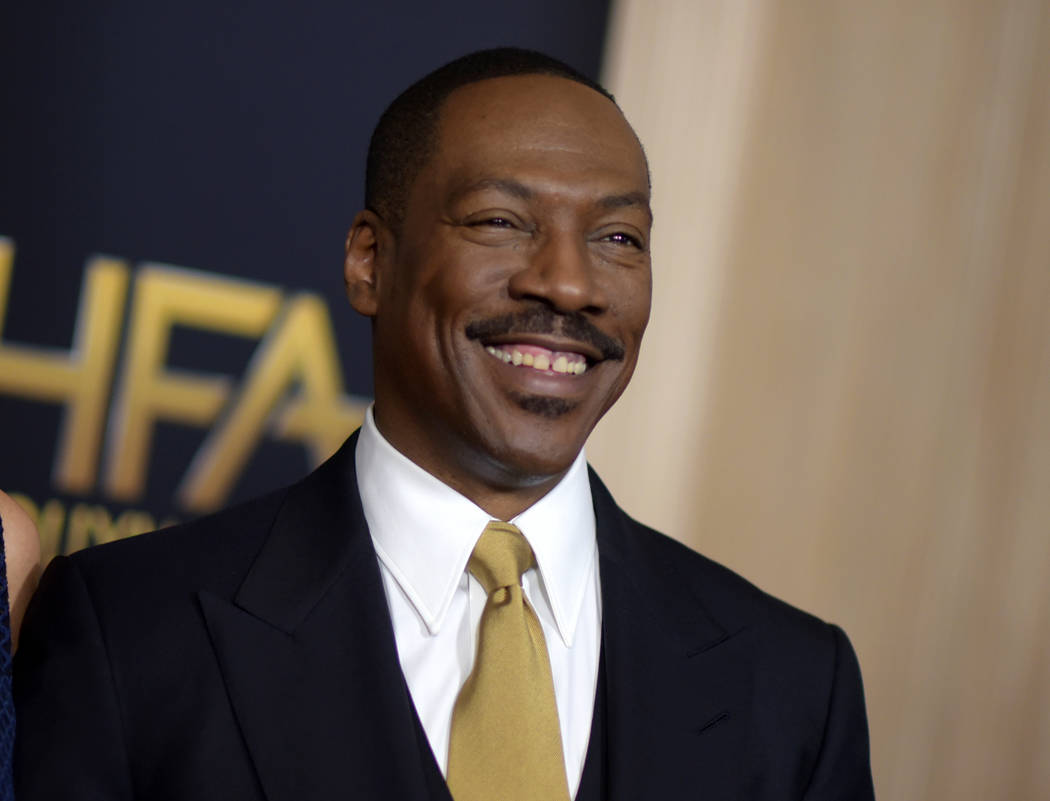 FILE - This Nov. 6, 2016 file photo shows Eddie Murphy at the 20th annual Hollywood Film Awards ...