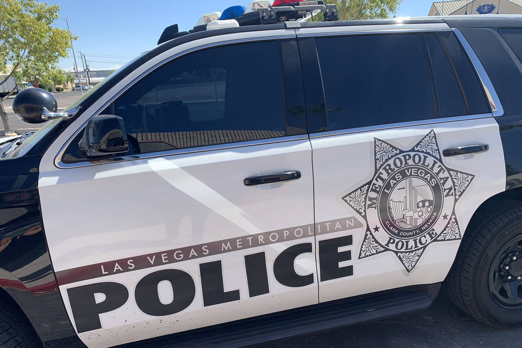 Las Vegas Metropolitan Police vehicle. (Las Vegas Review-Journal)