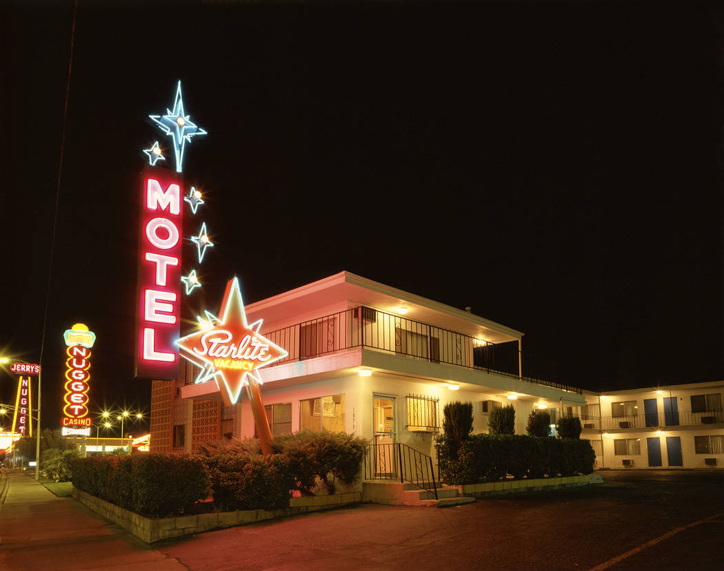 North Las Vegas’ Starlite Motel in 1995 (Fred Sigman)