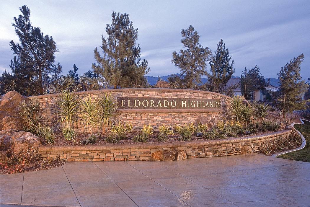 Pardee Homes Eldorado in North Las Vegas began construction 30 years ago.