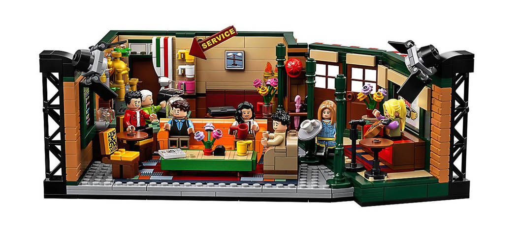 The Central Perk set is available from LEGO. (LEGO)
