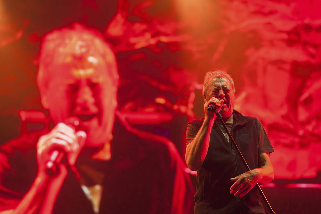 Ian Gillan of the band Deep Purple performs during the Hell and Heaven music festival in Mexico ...
