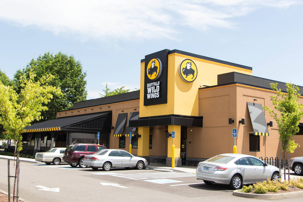 Buffalo Wild Wings is getting into a multiyear sports betting partnership with MGM Resorts Inte ...