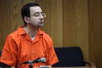 Larry Nassar (Matthew Dae Smith/Lansing State Journal via AP)