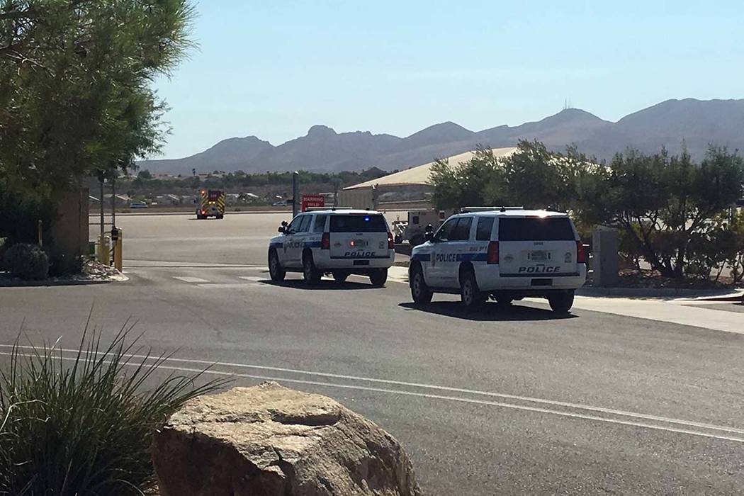 No one was injured Sunday morning after a plane made a hard landing at the Henderson Executive ...