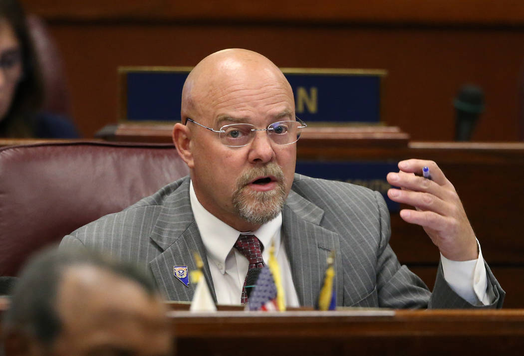 Nevada Assemblyman Ira Hansen, R-Sparks, Oct. 13, 2016. (Cathleen Allison/Las Vegas Review-Journal)