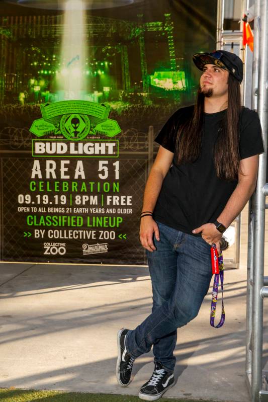 Matty Roberts as the initial creator of 'Storm Area 51' is now apart of the Bud Light Area 51 C ...