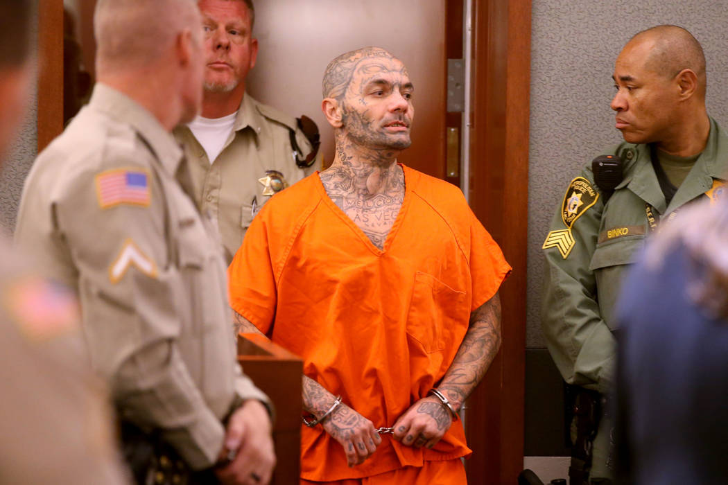 Anthony Williams, 36, appears in court at the Regional Justice Center in Las Vegas Wednesday, S ...