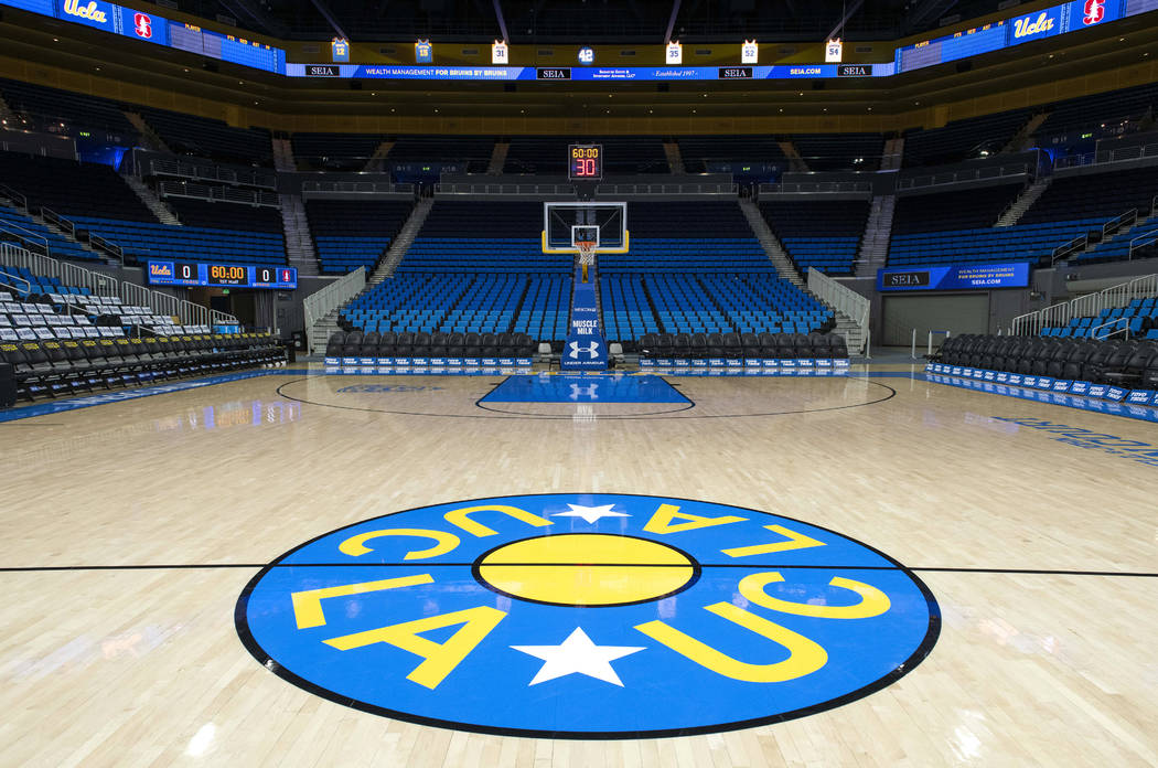 View of the Pauley Pavilion, home court of UCLA in Los Angeles. (Kyusung Gong/Icon Sportswire v ...