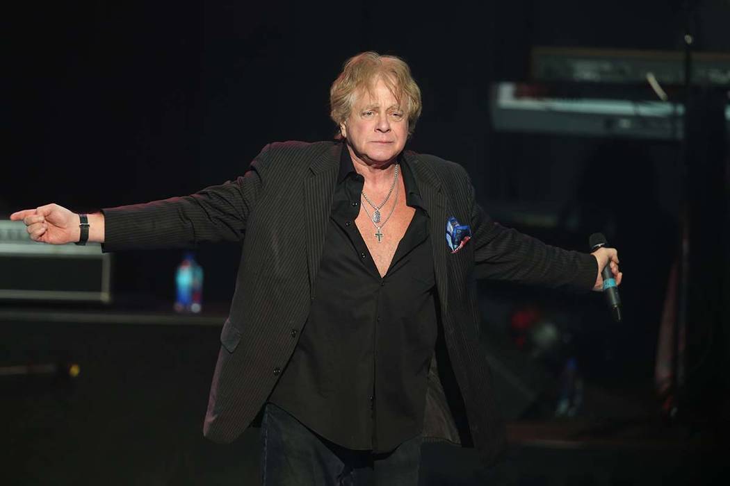 Eddie Money performs at the Hard Rock Hotel and Casino's the Joint in Catoosa, Okla., Nov 16, 2 ...