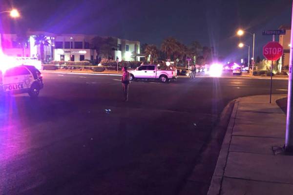 At least two people died in a crash on Friday, Sept. 13, 2019, at Flamingo Road and Duneville S ...
