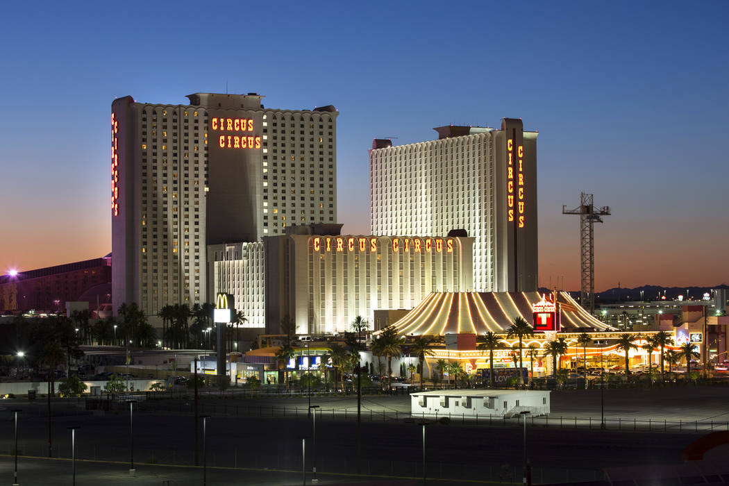 MGM Resorts International is in talks to sell Circus Circus to TI owner Phil Ruffin. (Richard B ...