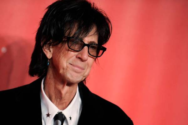Ric Ocasek of the Cars arrives at the MusiCares Person of the Year event at the Los Angeles Con ...