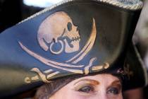 Dress like a pirate and order a sandwich from Ike's Love & Sandwiches. (Rachel Aston/Las Vegas ...