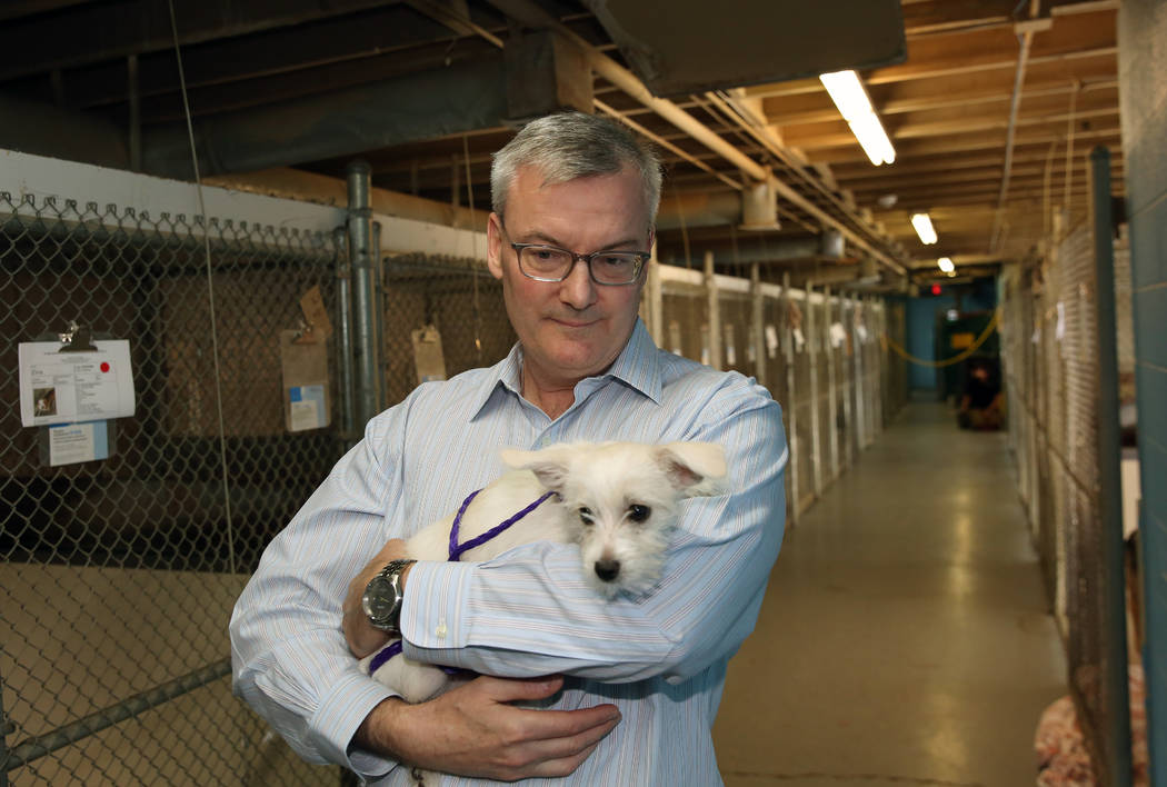 Thomas Moran, president of the board of the Nevada Society for the Prevention of Cruelty to Ani ...