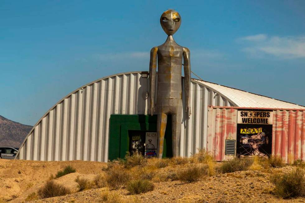 The Alien Research Center will be a gathering site for the upcoming Alienstock festival complet ...