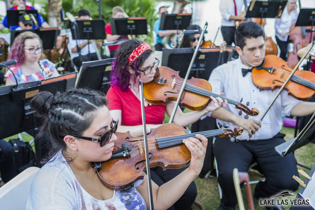 The annual Sunset Symphony celebration Sept. 28 at 5 p.m. at Lake Las Vegas Sports Club kicks o ...