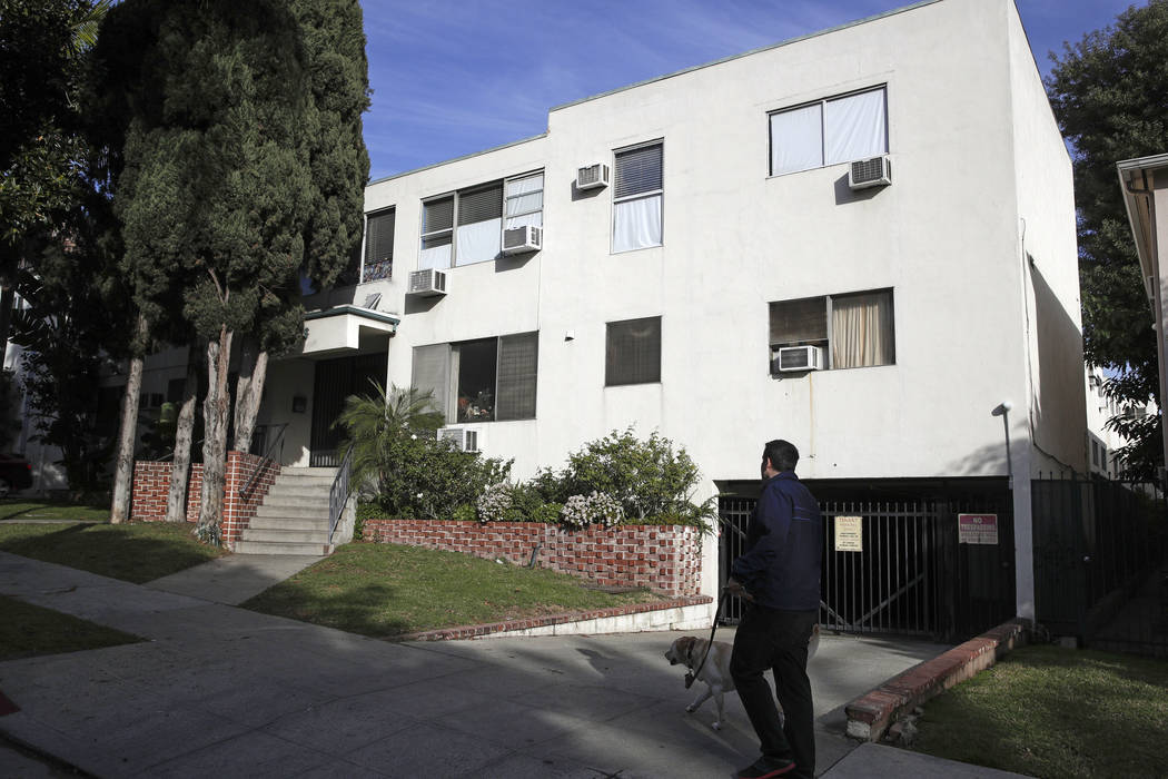 FILE - This Jan. 8, 2019 file photo shows the building housing the apartment of Ed Buck in West ...