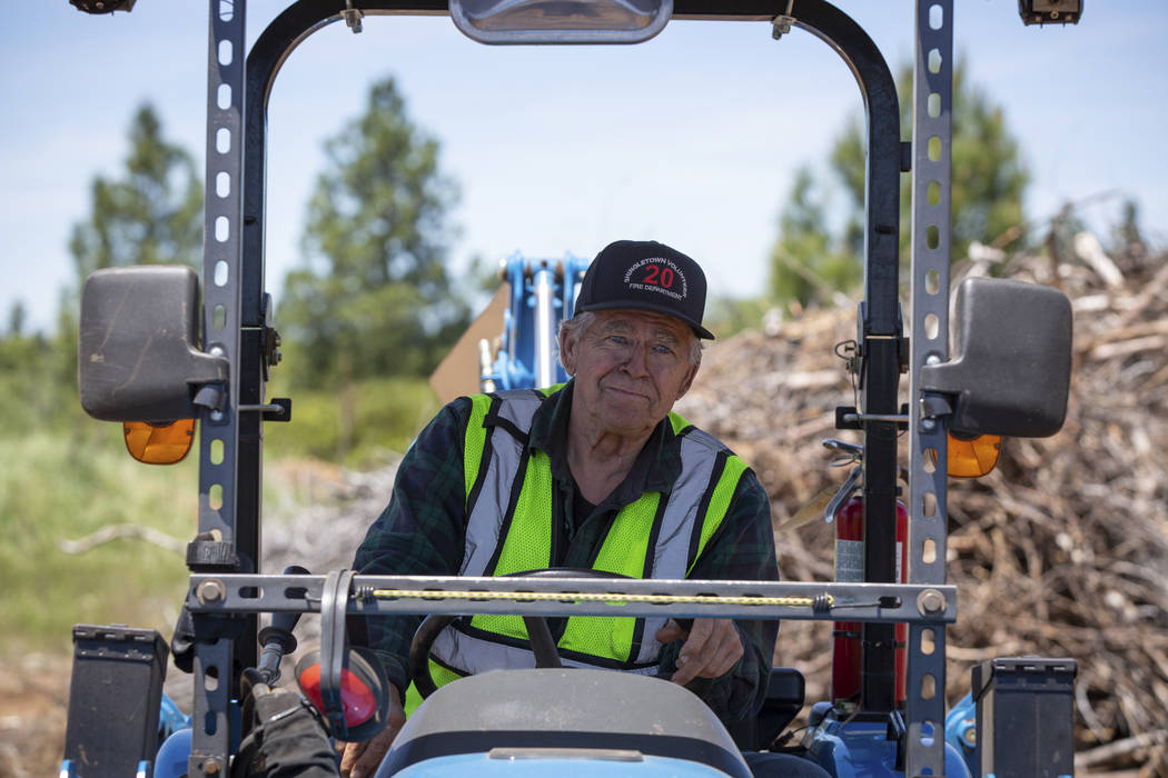 In this photo taken June 8, 2019, is Tom Twist, deputy chief of the Fire Safe Council in Shingl ...