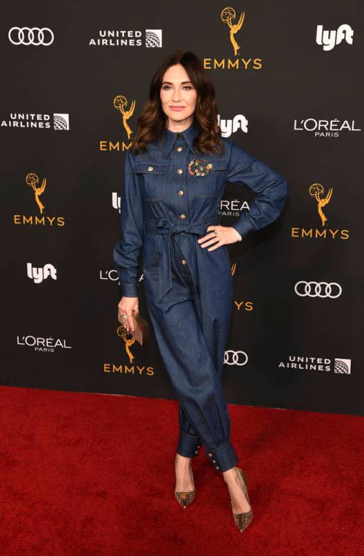 Actress Carice van Houten poses at the Performers Nominee Reception for Sunday's 71st Primetime ...