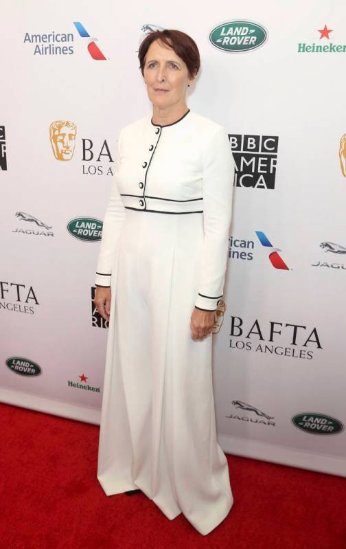 Fiona Shaw arrives at the 2019 Primetime Emmy Awards - BAFTA Los Angeles TV Tea Party at the Be ...